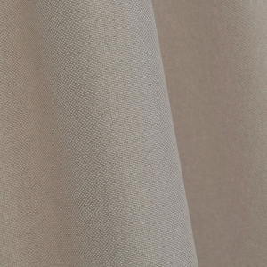 VERDUNKELUNGSVORHANG BLACKOUT HÖHE 2,80 M DARK BEIGE CANVAS